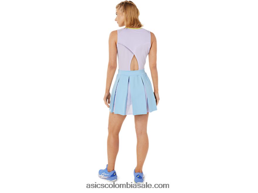 mujer Asics vestido de partido cielo ártico 20X82N3504
