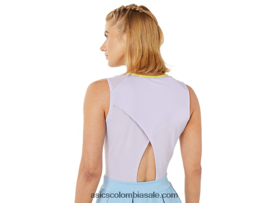 mujer Asics vestido de partido cielo ártico 20X82N3504
