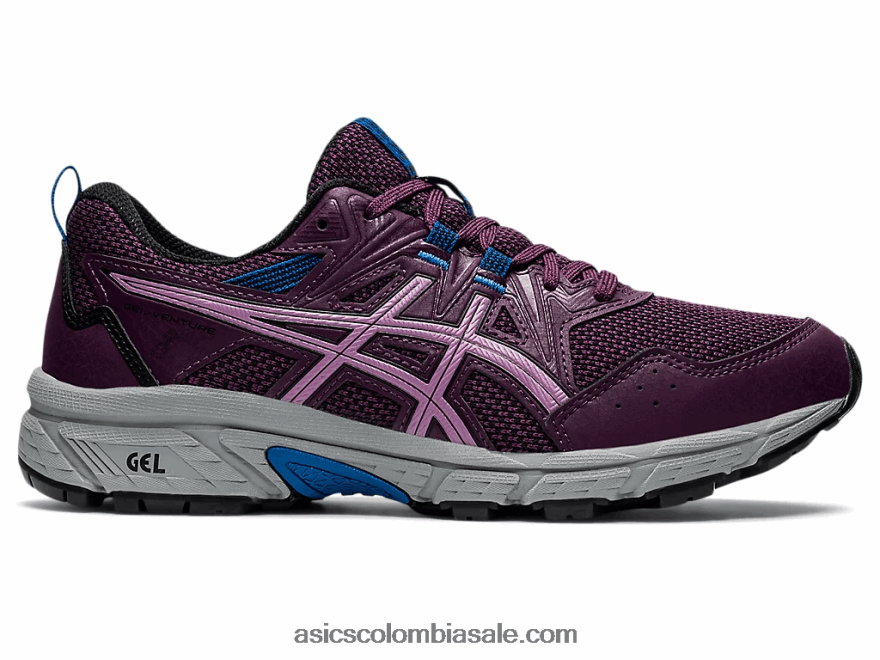 mujer Asics empresa de gel 8 ciruela oscuro/negro 20X82N3515