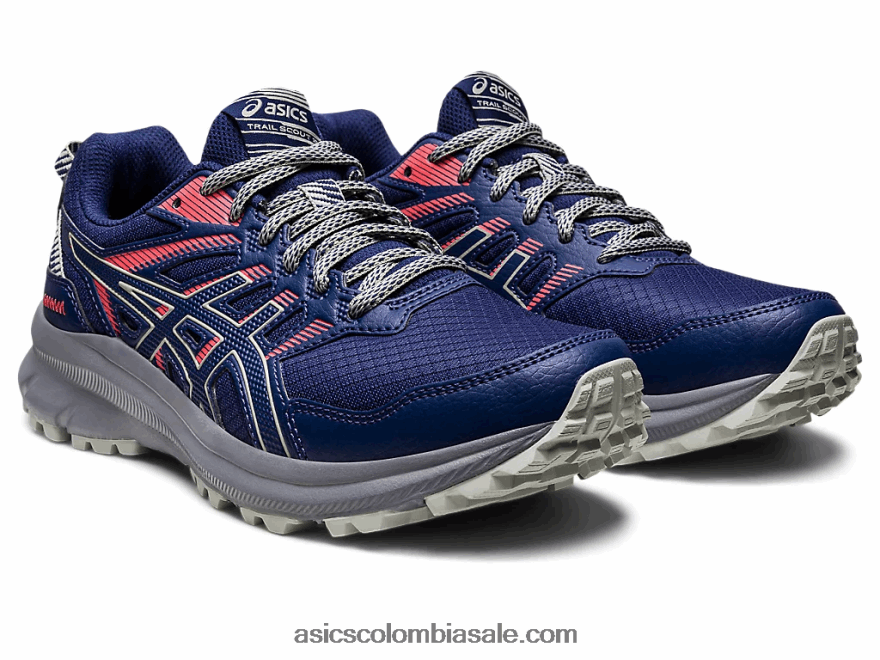 mujer Asics explorador de senderos 2 azul índigo/salvia claro 20X82N2453