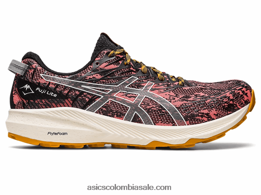 mujer Asics fuji lite 3 papaya/salvia clara 20X82N2629