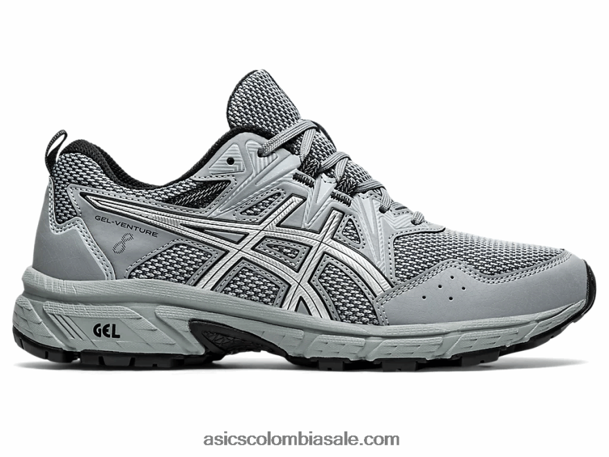mujer Asics gel-venture 8 de ancho yeso/plata pura 20X82N3170