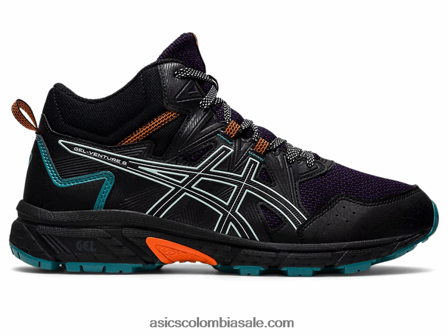 mujer Asics gel-venture 8 mt cielo negro/suave 20X82N2898