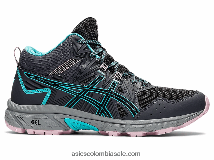 mujer Asics gel-venture 8 mt gris grafito/menta hielo 20X82N3566