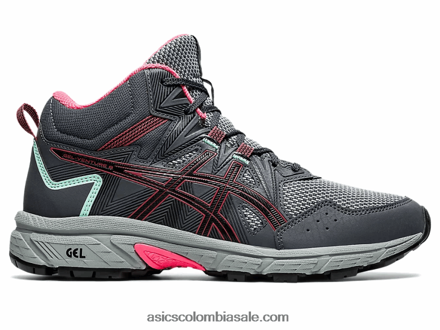 mujer Asics gel-venture 8 mt gris portador/rosa seca 20X82N3697