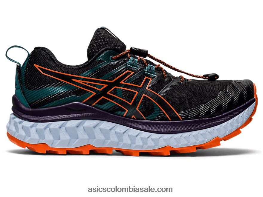 mujer Asics trabuco max negro/naranja nova 20X82N2882