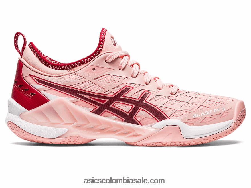 mujer Asics explosión ff 3 rosa helada/arándano 20X82N2665
