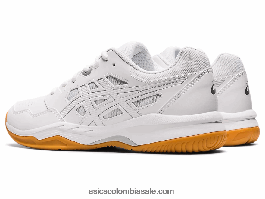 mujer Asics gel-renma blanco/plata pura 20X82N3749
