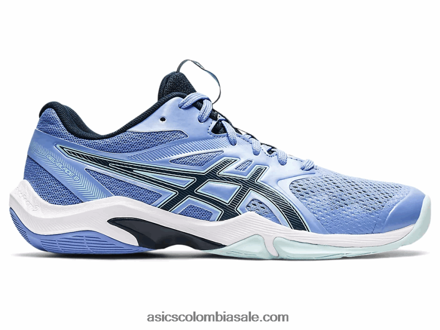 mujer Asics hoja de gel 8 azul bígaro/azul francés 20X82N3589