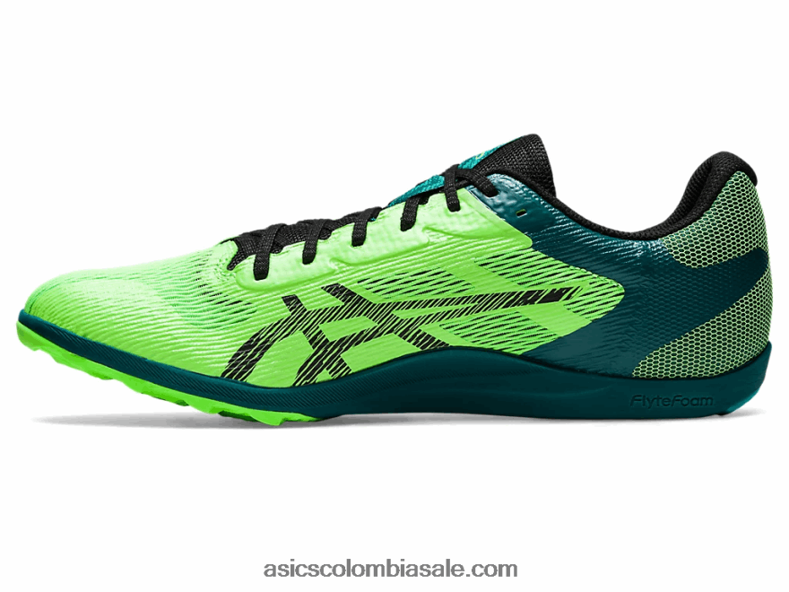 mujer Asics resurgimiento xc gecko verde/negro 20X82N681