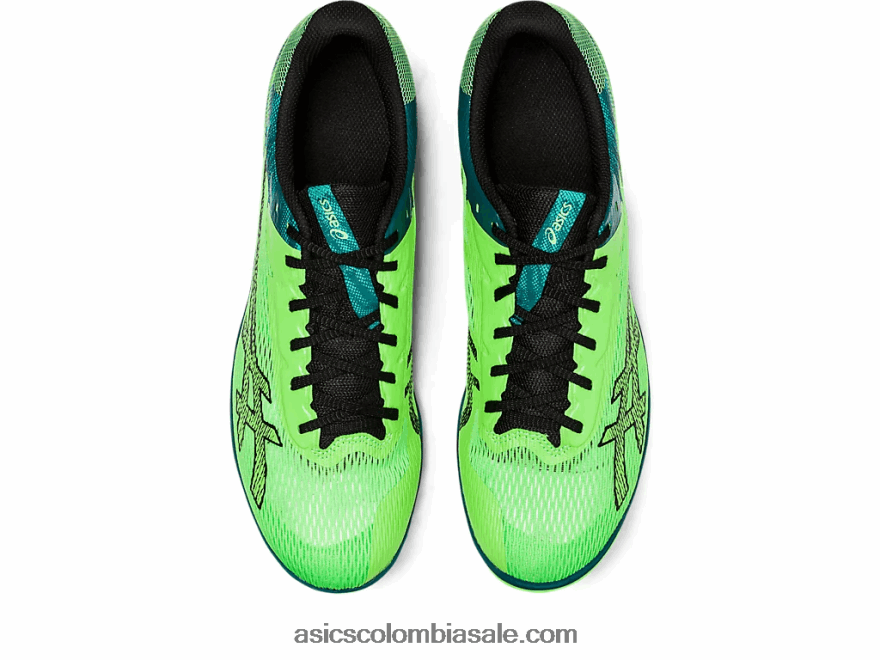 mujer Asics resurgimiento xc gecko verde/negro 20X82N681