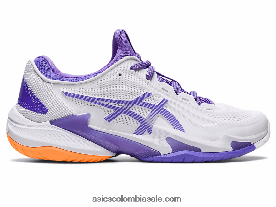 mujer Asics corte ff 3 blanco/amatista 20X82N2387