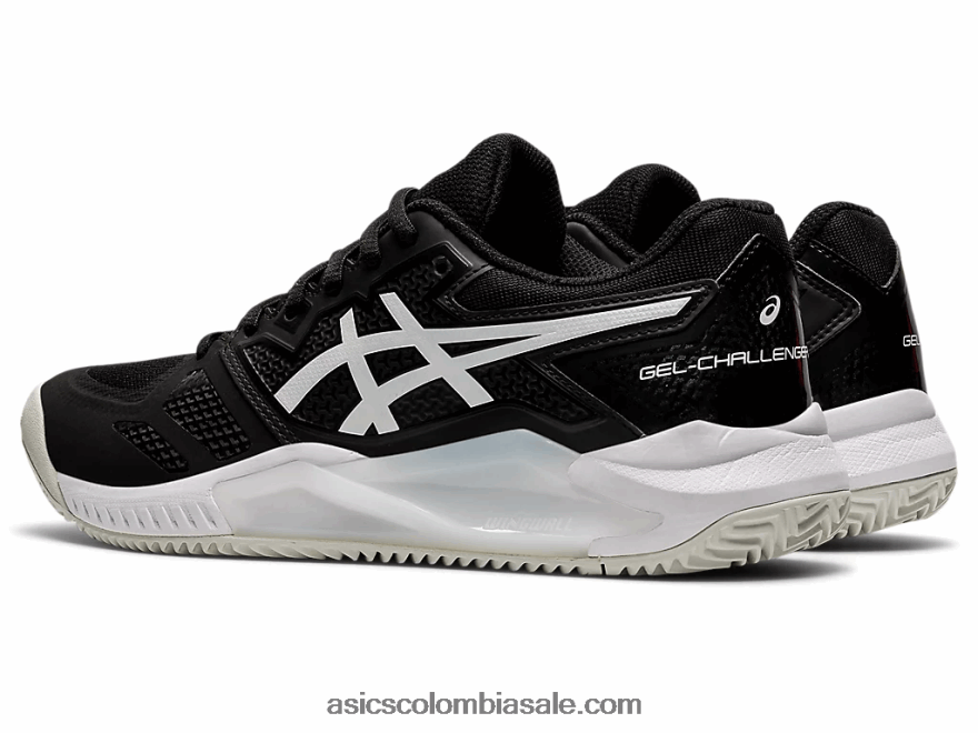 mujer Asics gel-challenger 13 arcilla blanco negro 20X82N3656