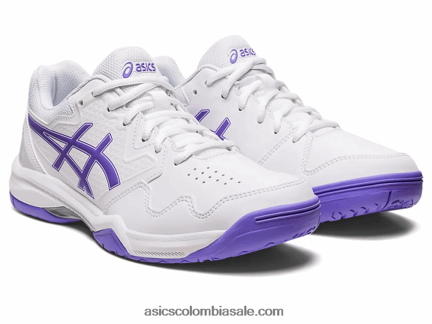 mujer Asics gel dedicado 7 blanco/amatista 20X82N2462