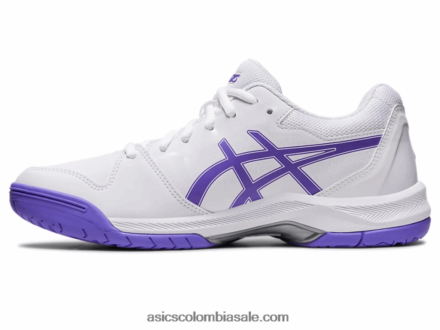 mujer Asics gel dedicado 7 blanco/amatista 20X82N2462
