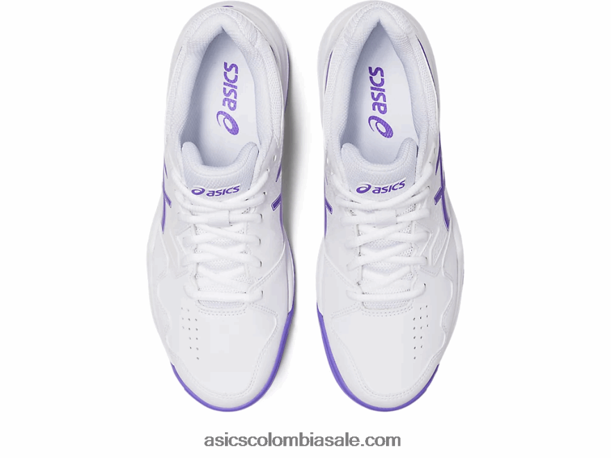 mujer Asics gel dedicado 7 blanco/amatista 20X82N2462