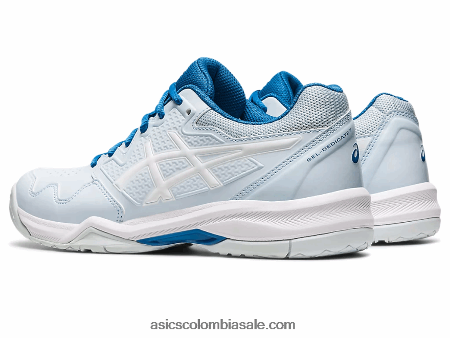 mujer Asics gel dedicado 7 cielo/blanco 20X82N2491