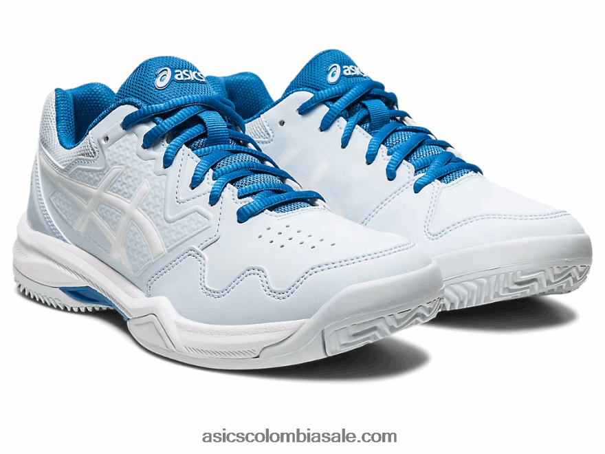 mujer Asics gel-dedicate 7 arcilla cielo/blanco 20X82N2544