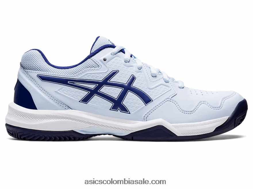 mujer Asics gel-dedicate 7 arcilla cielo suave/azul marino 20X82N3044