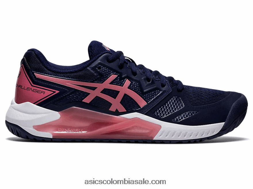 mujer Asics gel-desafiador 13 chaquetón/rosa ahumado 20X82N3655
