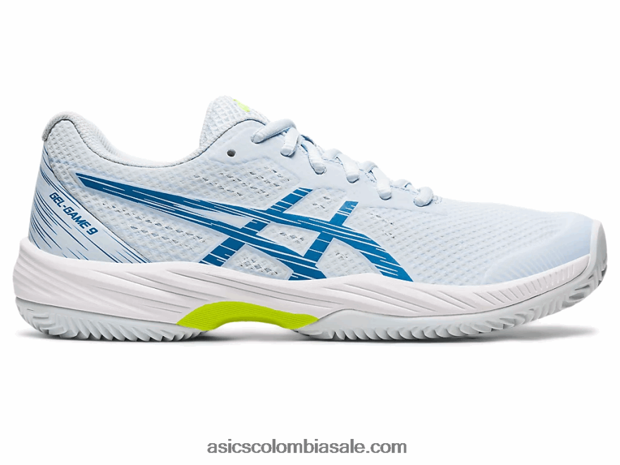 mujer Asics gel-juego 9 arcilla/oc cielo/azul renacido 20X82N2560