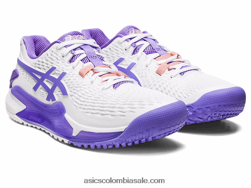 mujer Asics gel-resolucion 9 oc blanco/amatista 20X82N2528