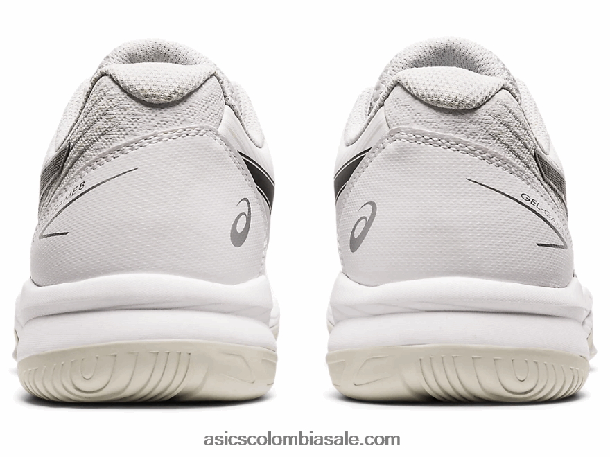 mujer Asics juego de gel 8 blanco negro 20X82N4023