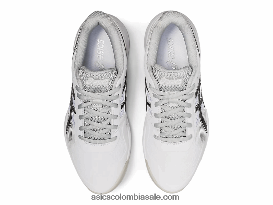 mujer Asics juego de gel 8 blanco negro 20X82N4023