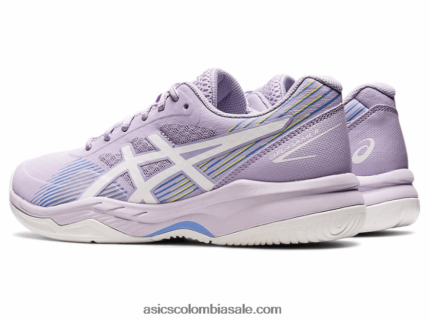 mujer Asics juego de gel 8 murasaki/blanco 20X82N3529
