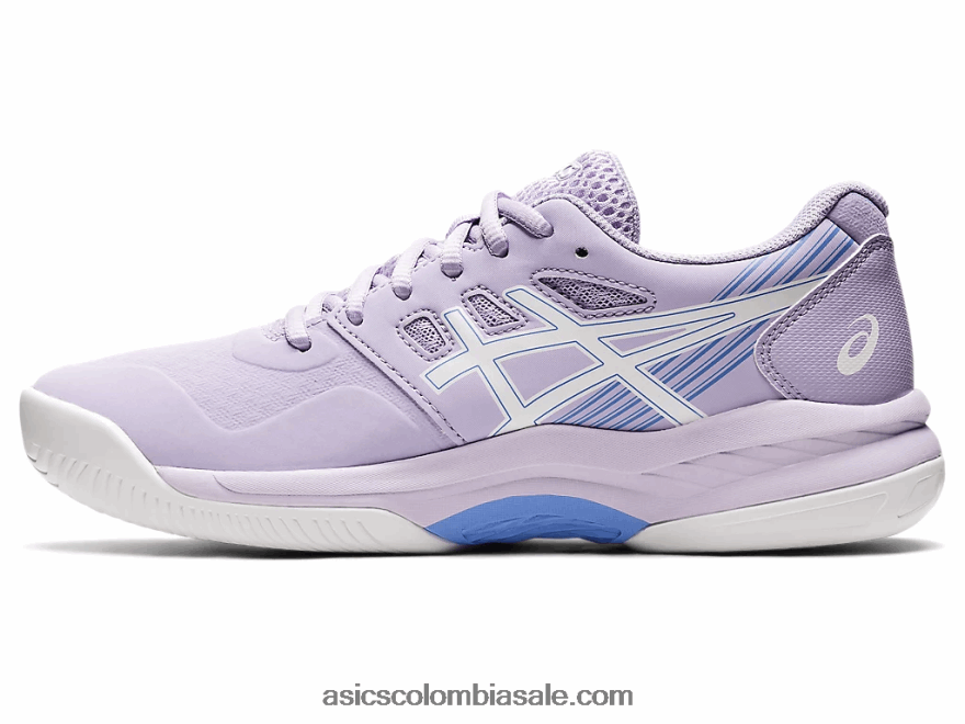 mujer Asics juego de gel 8 murasaki/blanco 20X82N3529