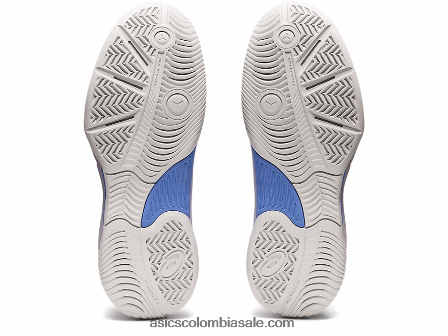 mujer Asics juego de gel 8 murasaki/blanco 20X82N3529