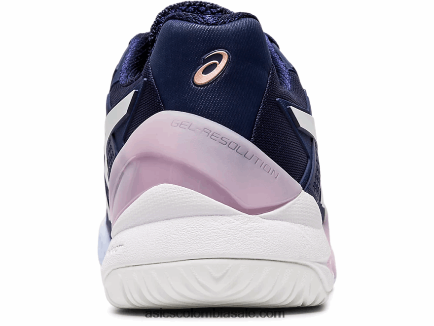 mujer Asics resolución de gel 8 chaquetón/blanco 20X82N4185