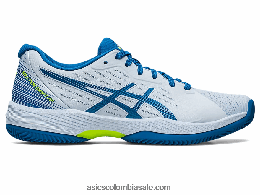 mujer Asics solución de arcilla swift ff cielo/azul renacido 20X82N2493