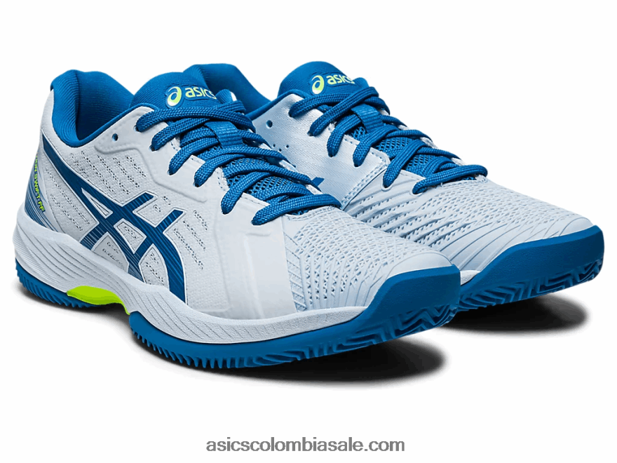 mujer Asics solución de arcilla swift ff cielo/azul renacido 20X82N2493
