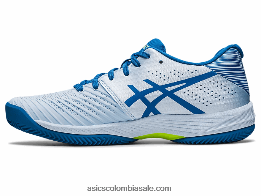 mujer Asics solución de arcilla swift ff cielo/azul renacido 20X82N2493