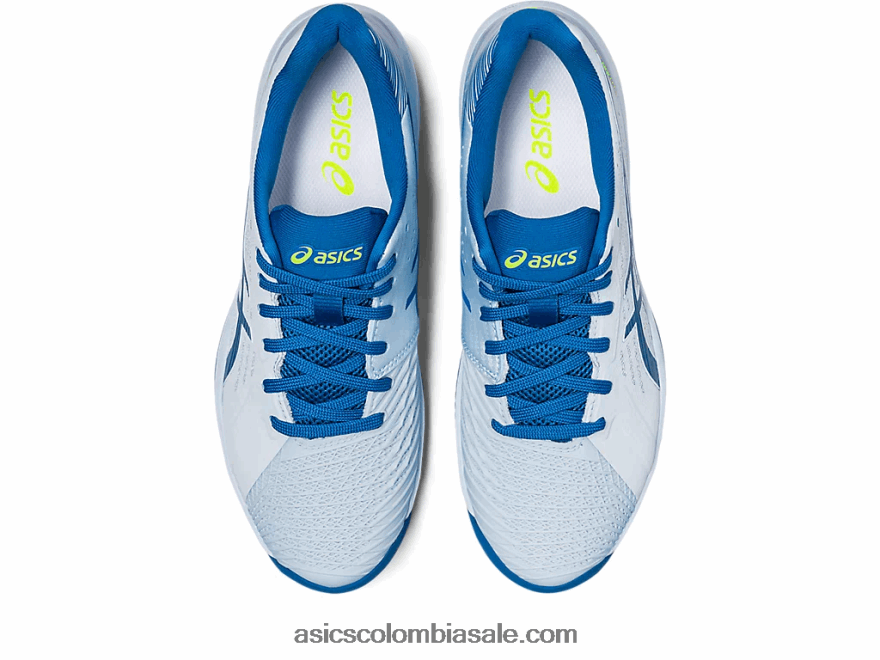 mujer Asics solución de arcilla swift ff cielo/azul renacido 20X82N2493
