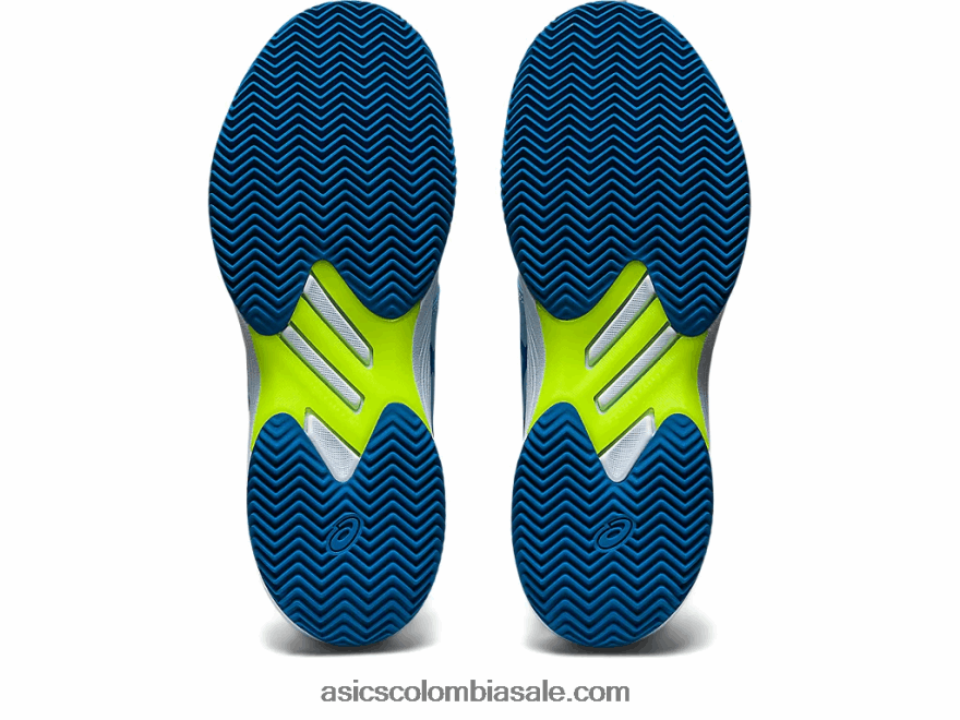 mujer Asics solución de arcilla swift ff cielo/azul renacido 20X82N2493