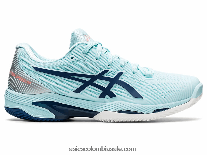 mujer Asics solución velocidad ff 2 arcilla azul claro/índigo claro 20X82N3600