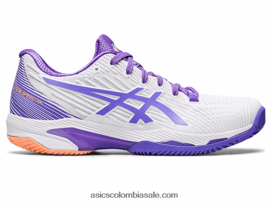 mujer Asics solución velocidad ff 2 arcilla blanco/amatista 20X82N2551