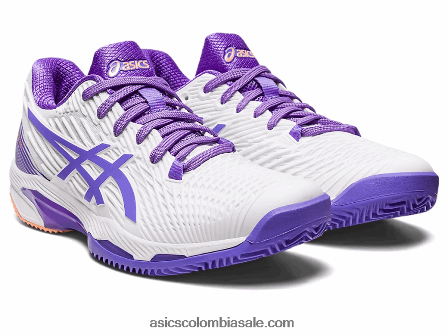 mujer Asics solución velocidad ff 2 arcilla blanco/amatista 20X82N2551