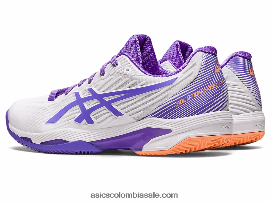 mujer Asics solución velocidad ff 2 arcilla blanco/amatista 20X82N2551