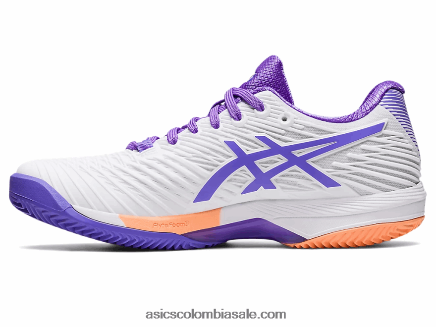 mujer Asics solución velocidad ff 2 arcilla blanco/amatista 20X82N2551