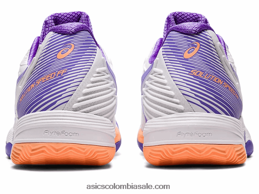 mujer Asics solución velocidad ff 2 arcilla blanco/amatista 20X82N2551
