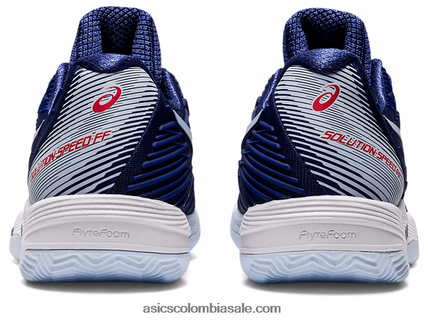 mujer Asics solución velocidad ff 2 arcilla buceo azul/cielo suave 20X82N3018