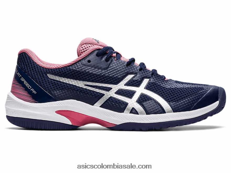 mujer Asics velocidad de corte ff chaquetón/plata pura 20X82N3511