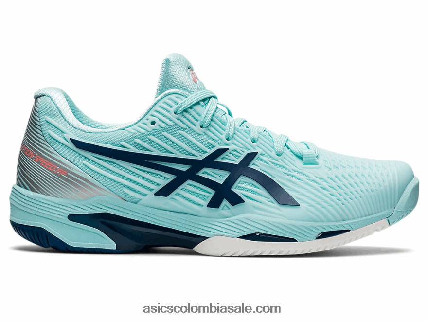 mujer Asics velocidad de solución ff 2 azul claro/índigo claro 20X82N3601