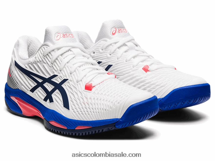 mujer Asics velocidad de solución ff 2 blanco/chaquetón 20X82N3510