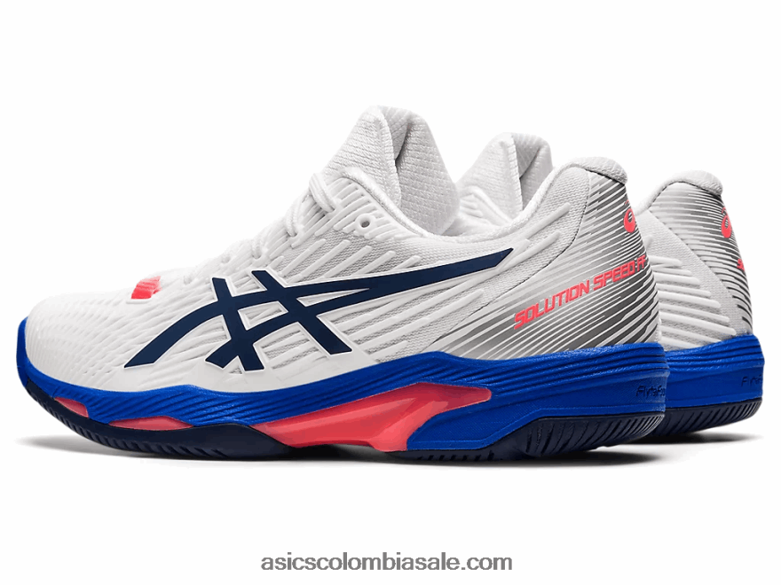 mujer Asics velocidad de solución ff 2 blanco/chaquetón 20X82N3510