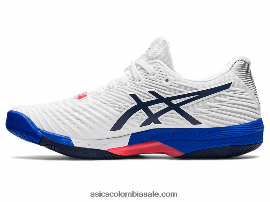 mujer Asics velocidad de solución ff 2 blanco/chaquetón 20X82N3510