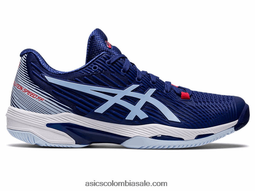 mujer Asics velocidad de solución ff 2 buceo azul/cielo suave 20X82N2999
